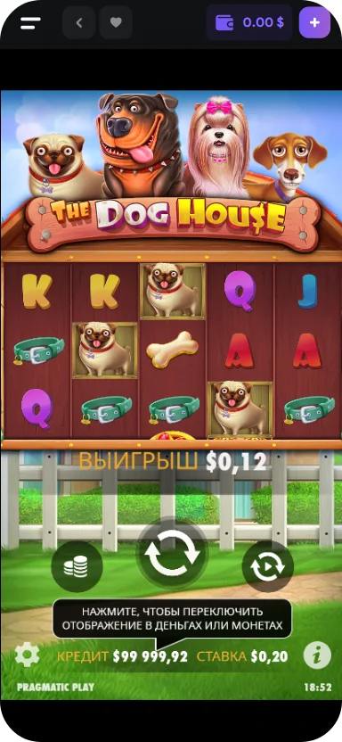 Sòng bạc trực tuyến hàng đầu cung cấp The Dog House