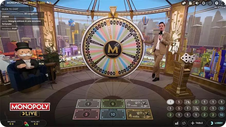 Win Monopoly Live at Mostbet